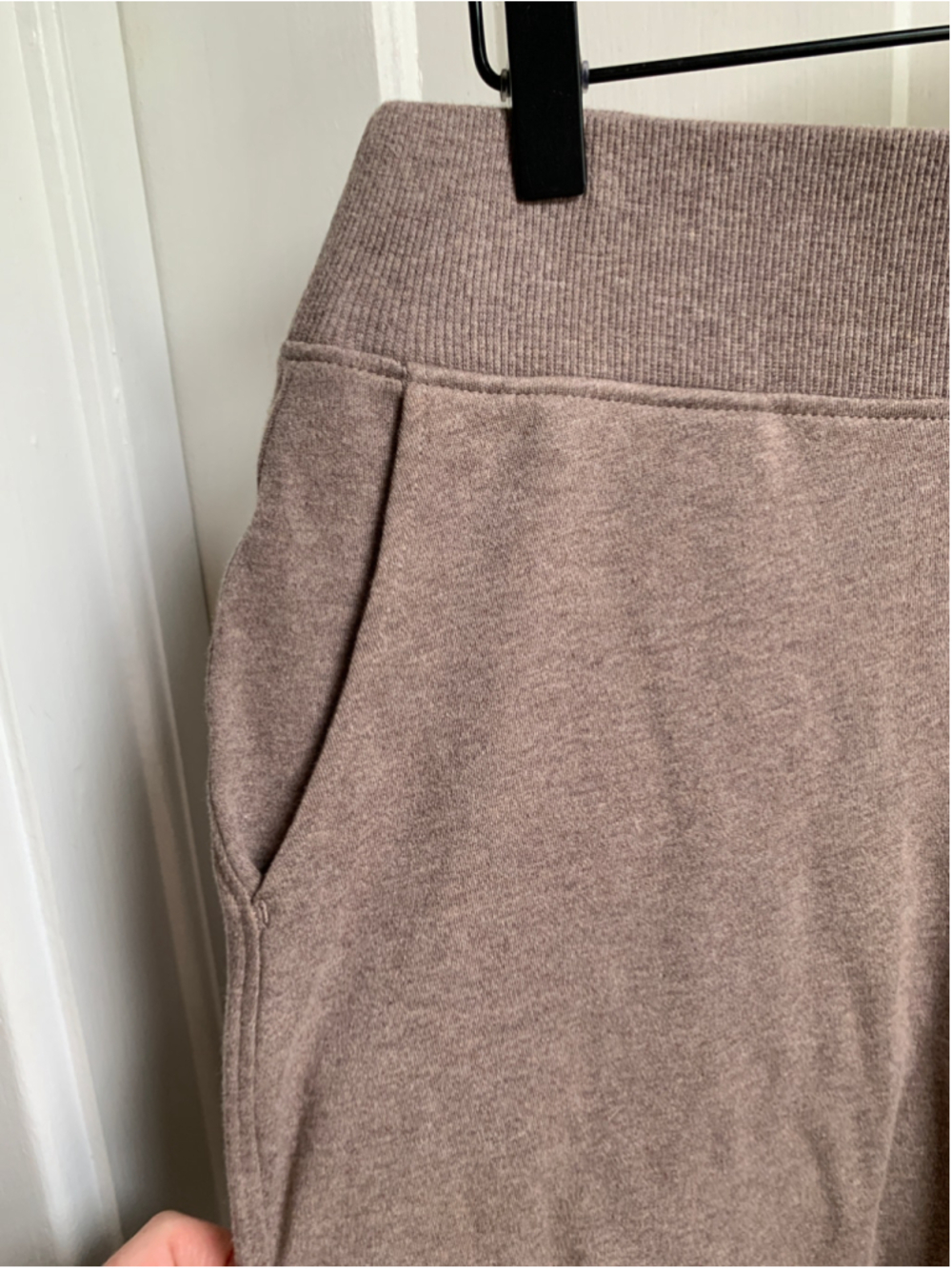 Women's Pact Organic Cotton Jogger Pants Size L Brown - Picture 2 of 6